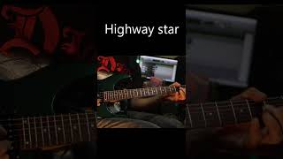 Deep Purple  Highway Star Blackmore style solo on intro short shorts deeppurple blackmore [upl. by Lamoree]