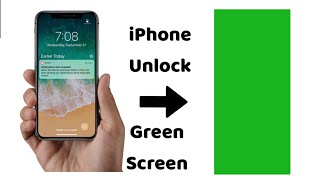 iPhone Unlock GREEN SCREEN [upl. by Cally]