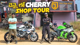 Chennai Cherry motorcycle Shop Tour  Bayya Sunny Yadav [upl. by Soane]