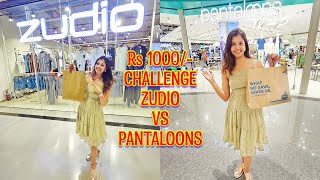 Rs1000 CHALLENGE ZUDIO VS PANTALOONS WHICH ONE IS BETTERKRISHNA ROY MALLICK [upl. by Zedekiah]