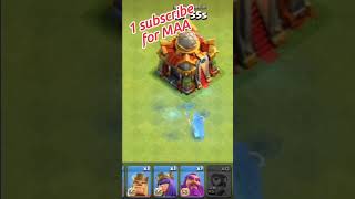 AGRAND WARDEN vs FREEZE TRAP best way to counter freeze speels in coc [upl. by Raybourne732]