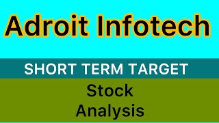 ADROIT INFOTECH LTD STOCK TARGET 🟦 ADROIT INFOTECH STOCK NEWS  ADROIT INFOTECH ANALYSIS 131124 [upl. by Borchers119]