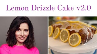 Simple Aesthetic Baking  Nigella’s Perfect Every Time Lemon Drizzle Cake v20  Good for beginners [upl. by Novit618]