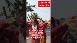 Keren Banget Karnaval Desa Bulurejo Diwek Jombang banyak saweran Yang jogetshortvideo karnaval [upl. by Aserat616]