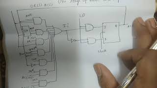 Design of Accumulator Logic  Adder and Logic circuit [upl. by Trebreh]