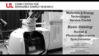 MET Basic Training Raman amp Photoluminescence Spectrometer [upl. by Jacquelin]