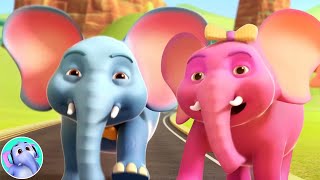 एक मोटा हाथी Ek Mota Hathi Hindi Nursery Rhyme And Kids Song [upl. by Afra]