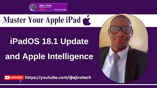 How to update to iPadOS 181 and to use Apple Intelligence [upl. by Anelad416]