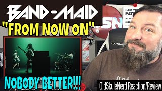 OLDSKULENERD REACTION  BANDMAID  from now on Official Music Video [upl. by Sheryl]