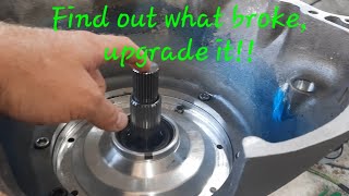 What Broke Th400 gets some upgrades Im no transmission builder [upl. by Stucker442]