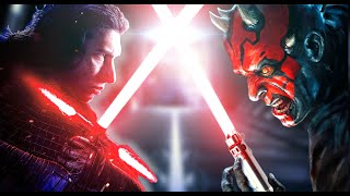 Kylo Ren vs Darth Maul  Wer ist STÄRKER [upl. by Esital]