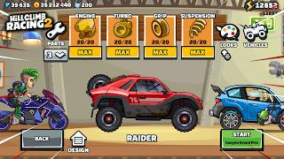 Hill Climb Racing 2  RAIDER Update GamePlay Walkthrough [upl. by Ainav20]