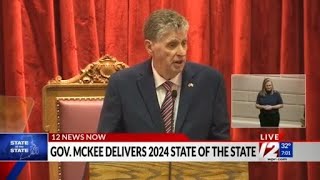 Rhode Island State of the State 2024 Address [upl. by Aramen164]