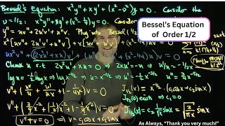 Bessels Equation of Order 12 [upl. by Dewie]