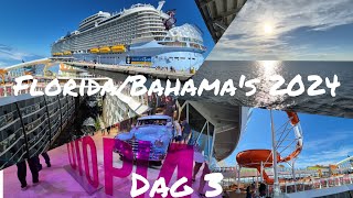 FloridaBahamas 2024 Dag 3 Begin van de cruise naar de Bahamas [upl. by Dleifrag]