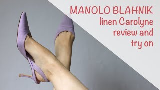 Manolo Blahnik Carolyne review [upl. by Martell560]