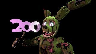 fnaf sfm 200 sub special D [upl. by Strohben997]