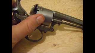 Antique BELGIAN 9mm PINFIRE REVOLVER [upl. by Rame882]