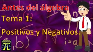 ✅ANTES DEL ALGEBRA👉 TEMA 1 LOS NÚMEROS NEGATIVOS3️⃣2️⃣1️⃣0️⃣➡️ [upl. by Jacey537]