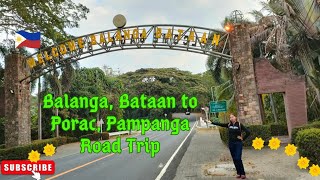 Balanga Bataan to Porac Pampanga Road  Motovlog Philippines Adventure  Travel Vlog  Eneris World [upl. by Steinway]