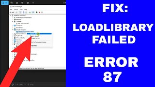 FIX ERROR quotLoadlibrary Failed With Error 86 The Parameter is Incorrectquot [upl. by Wende]