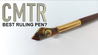 THE BEST RULING PEN FOR CALLIGRAPHY  CMTR 5 [upl. by Aliekahs]