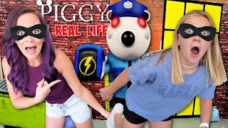 PIGGY HEIST WITH ZERO BUDGET IN REAL LIFE [upl. by Idnor]