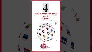 4 Characteristics of a State  What are the 4 characteristics of a State state government shorts [upl. by Adnirim]