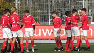 Alle doelpunten vv Sparta Nijkerk JO171  vv DOVO JO171 [upl. by Melody]