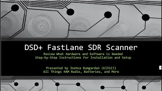 Best P25 Digital Trunked Scanner Setup on PCLaptop Using 2 x RTLSDR amp DSD FastLane Software [upl. by Adala551]