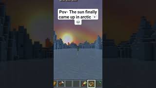 arctic sunrise 🤣 funny meme polar [upl. by Dnalevets]