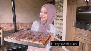 كيكة التريلتشي trileçe cake abirzkitchen [upl. by Aillil]