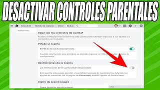 How to Disable Parental Controls in Roblox  How to Remove the Pin in Roblox [upl. by Iroak53]