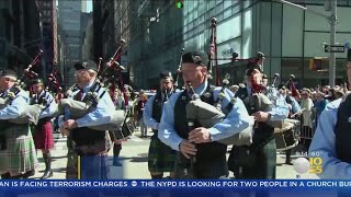 Tartan Day Parade In NYC [upl. by Naffets369]