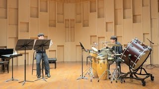 André Jolivet Heptade pour trompette en ut et percussion I II III Mov 트럼펫 김상우 타악기 한범규 [upl. by Merrill]