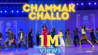 CHAMMAK CHALLO  COLLEGE DANCE  St johns medical college  Viral saree dance  Dance choreography [upl. by Mcevoy16]