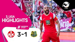 1 FC Kaiserslautern  1 FC Saarbrücken  Highlights 3 Liga 2122 [upl. by Cathlene]