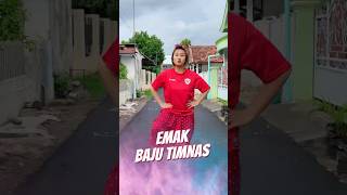 Emak Pakai Baju Timnas ⚽️ Sponsored [upl. by Hammond67]