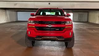 2016 regular cab z71 red silverado [upl. by Yelsnit]