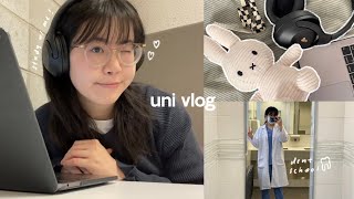 uni student life dental school diaries 630 am mornings lots of studying lunar new year 🐇 [upl. by Uok]