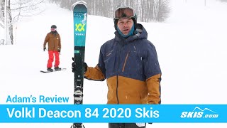 Adams ReviewVolkl Deacon 84 Skis 2020Skiscom [upl. by Kreg]