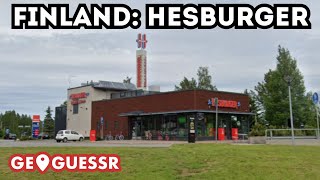 Finland Hesburger on GeoGuessr  Americans WORST Finnish game [upl. by Nageam]