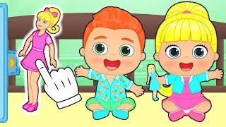 BEBES ALEX Y LILY Se transforman en BARBIE y KEN 🌺 Vídeos educativos para niños y niñas [upl. by Ciapha]