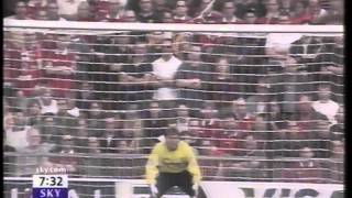 Le Tissier v Taibi  Man United 33 Southampton Premier League 19992000 [upl. by Rafaelia149]