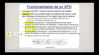 Tema 2 Autómatas Finitos Deterministas V2 [upl. by Bollen]