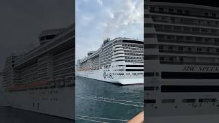 Time Lapse  How massive ship docked ytshortsindia travel cruiseliner ytviral cruise cruises [upl. by Spain]