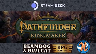 Pathfinder Kingmaker  Enhanced Plus Edition Steam Deck amp Humble Bundle [upl. by Faunie641]