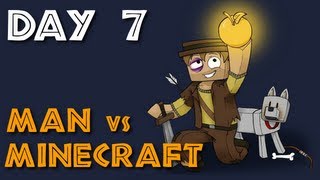 Man vs Minecraft  S5 Day 7 quotFrozen Tundraquot Survival Roleplay [upl. by Harwill]