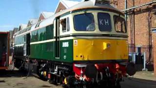 D6515 on the Load Bank at Eastleigh Works 27th April 2011 [upl. by Nowahs]