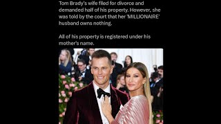 Tom Brady Applies The Hakimi Law As Wife Files for Divorce [upl. by Cykana446]